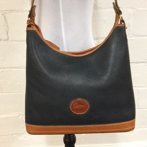 Dooney & Bourke Classic Vintage Shoulder Bag Navy